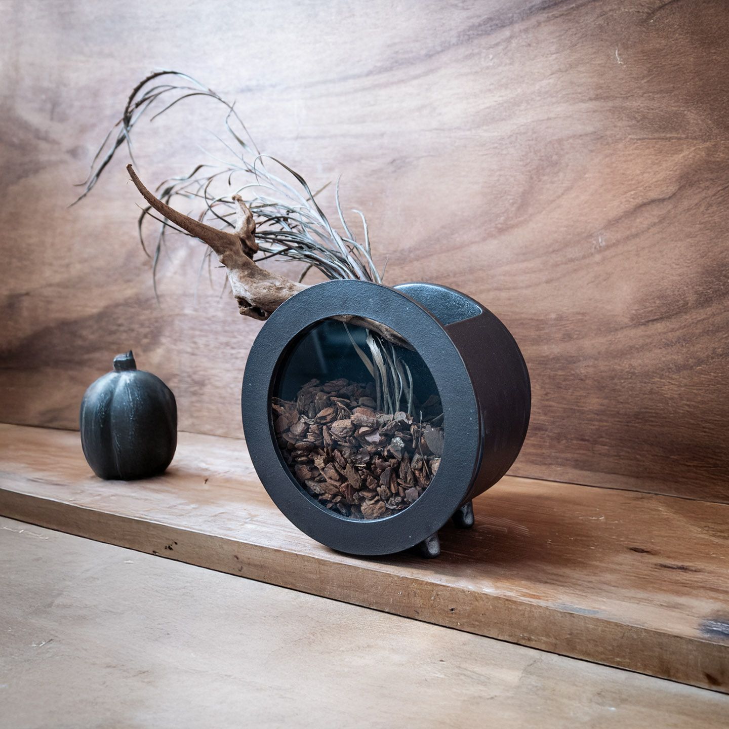 丸水槽・大（黒） | 明山 オンラインショップ