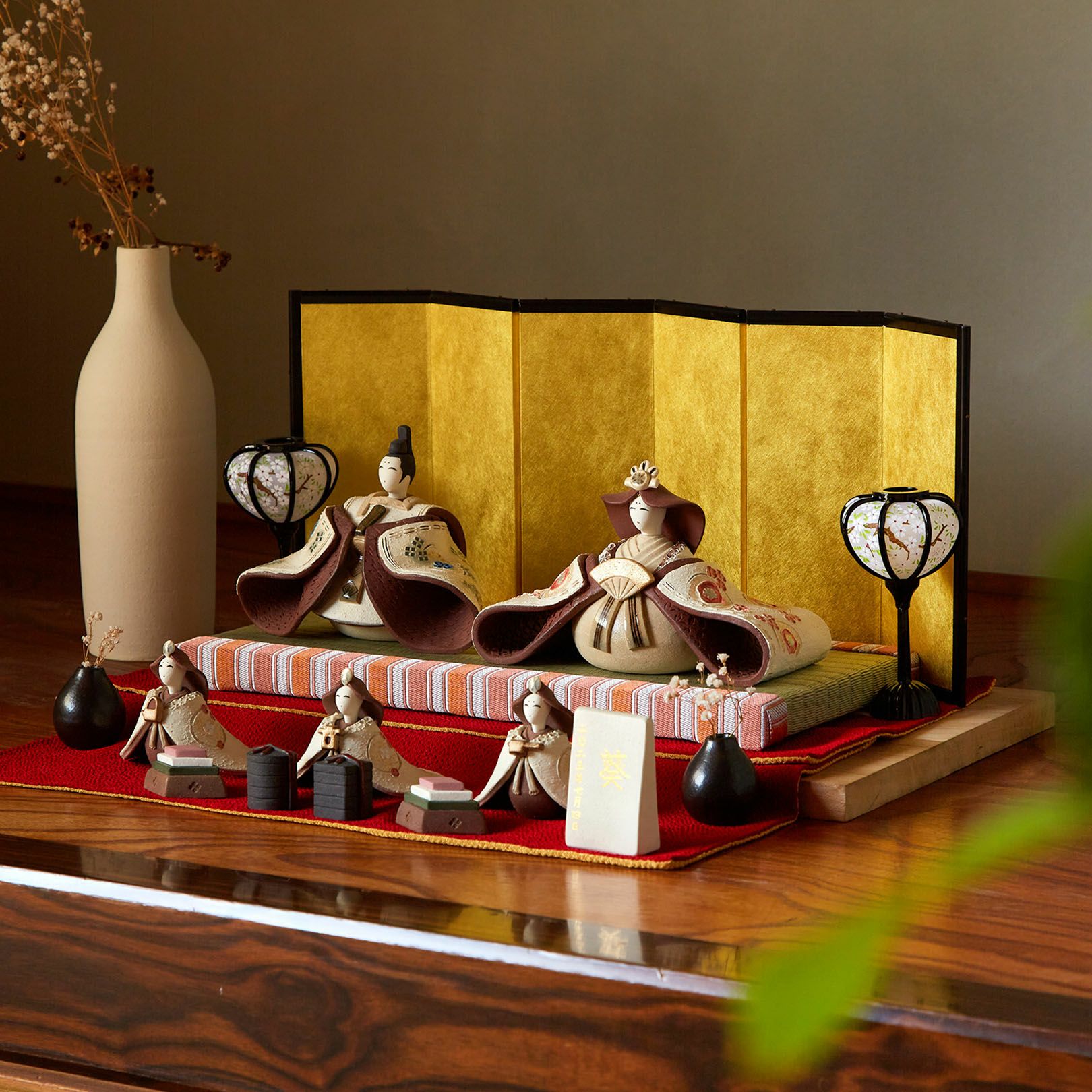 つばき-TSUBAKI-親王飾りセット | 明山 オンラインショップ