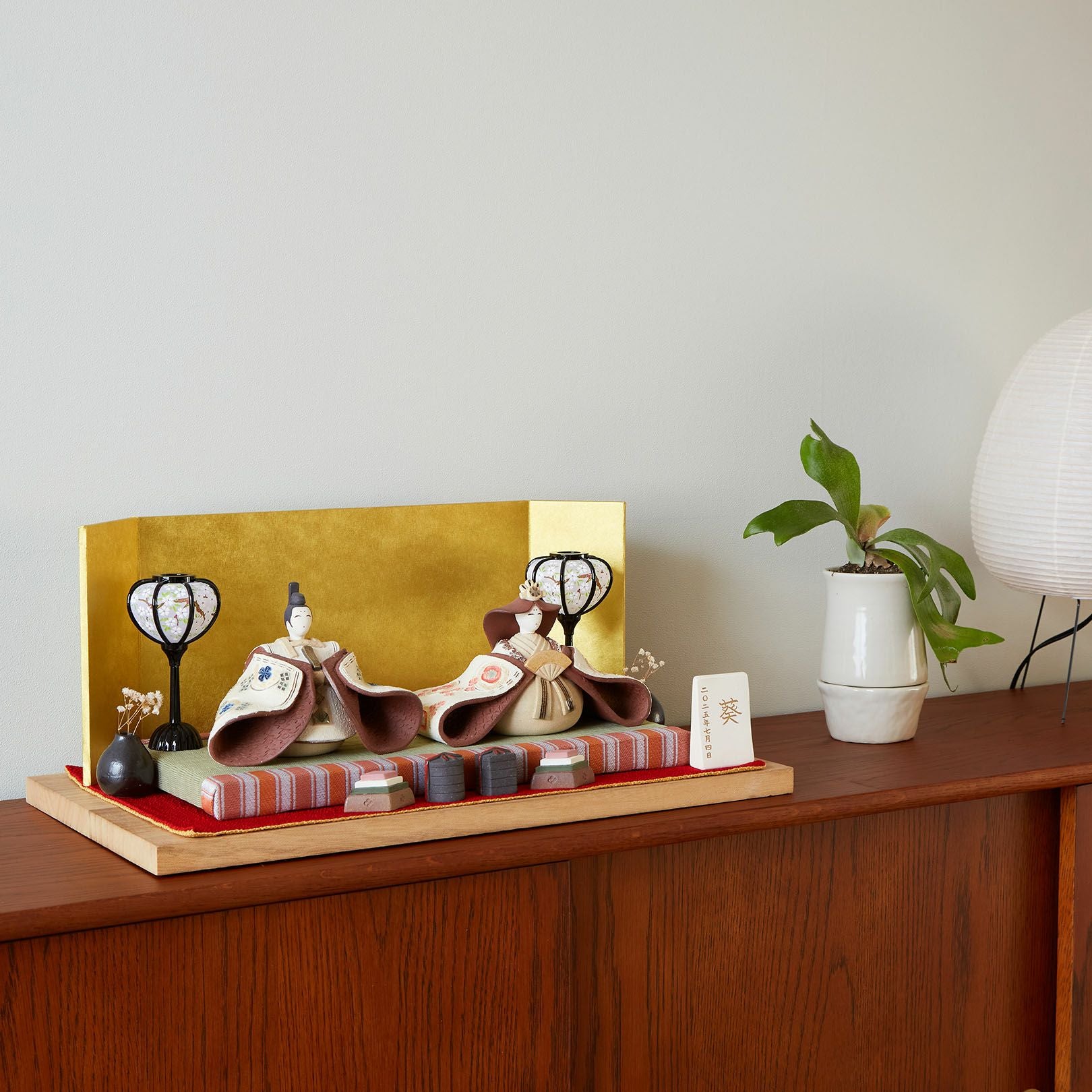 つばき-TSUBAKI-親王飾りセット | 明山 オンラインショップ