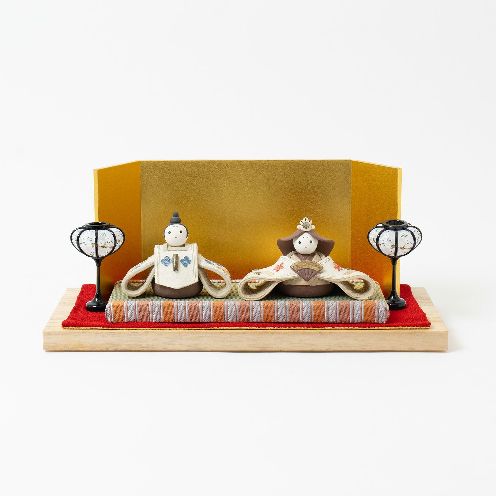 十番　弥生親王姫飾り 　台座付きセット かすみ-KASUMI-親王飾りセット | 明山 オンラインショップ