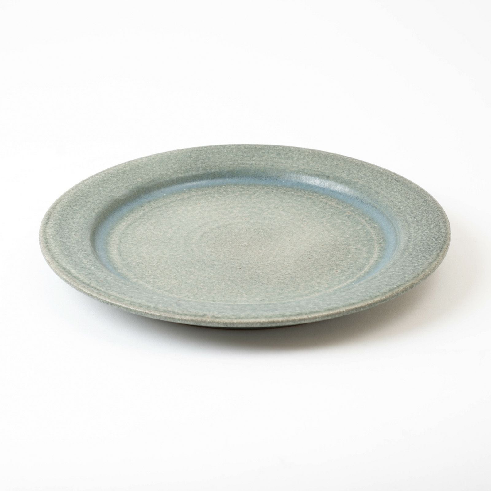 リムプレートL（淡青磁） | 明山 オンラインショップ
