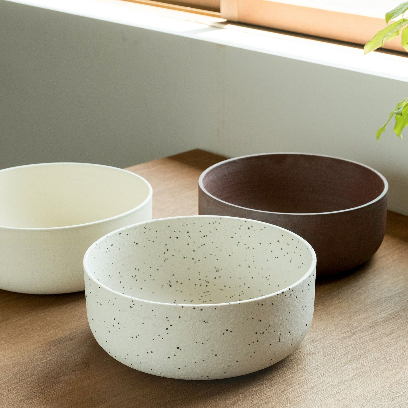 SHIROTSUCHI BOWL(L) | 明山 オンラインショップ
