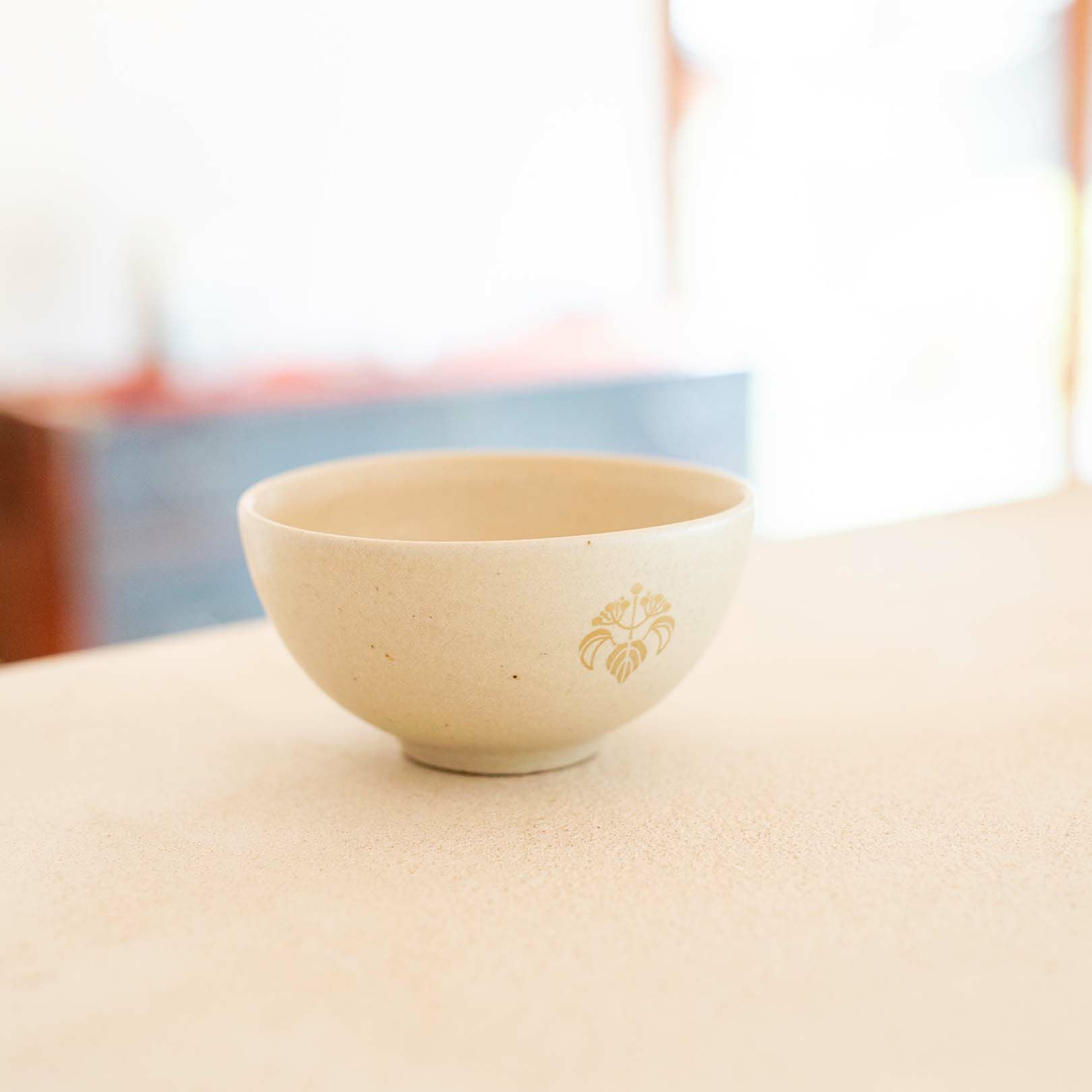 花個紋お茶碗（シングル） | 明山 オンラインショップ