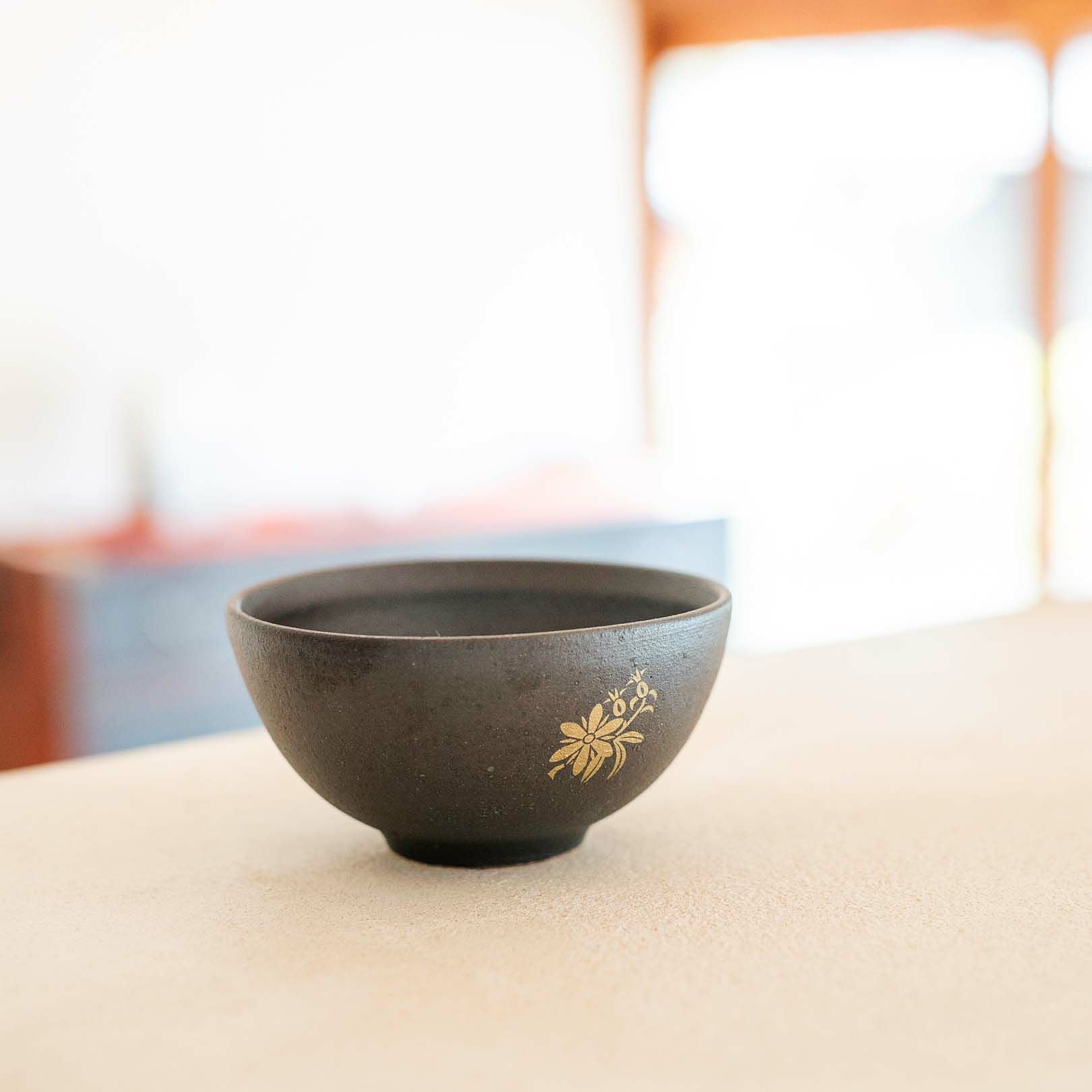 花個紋お茶碗（ペア） | 明山 オンラインショップ