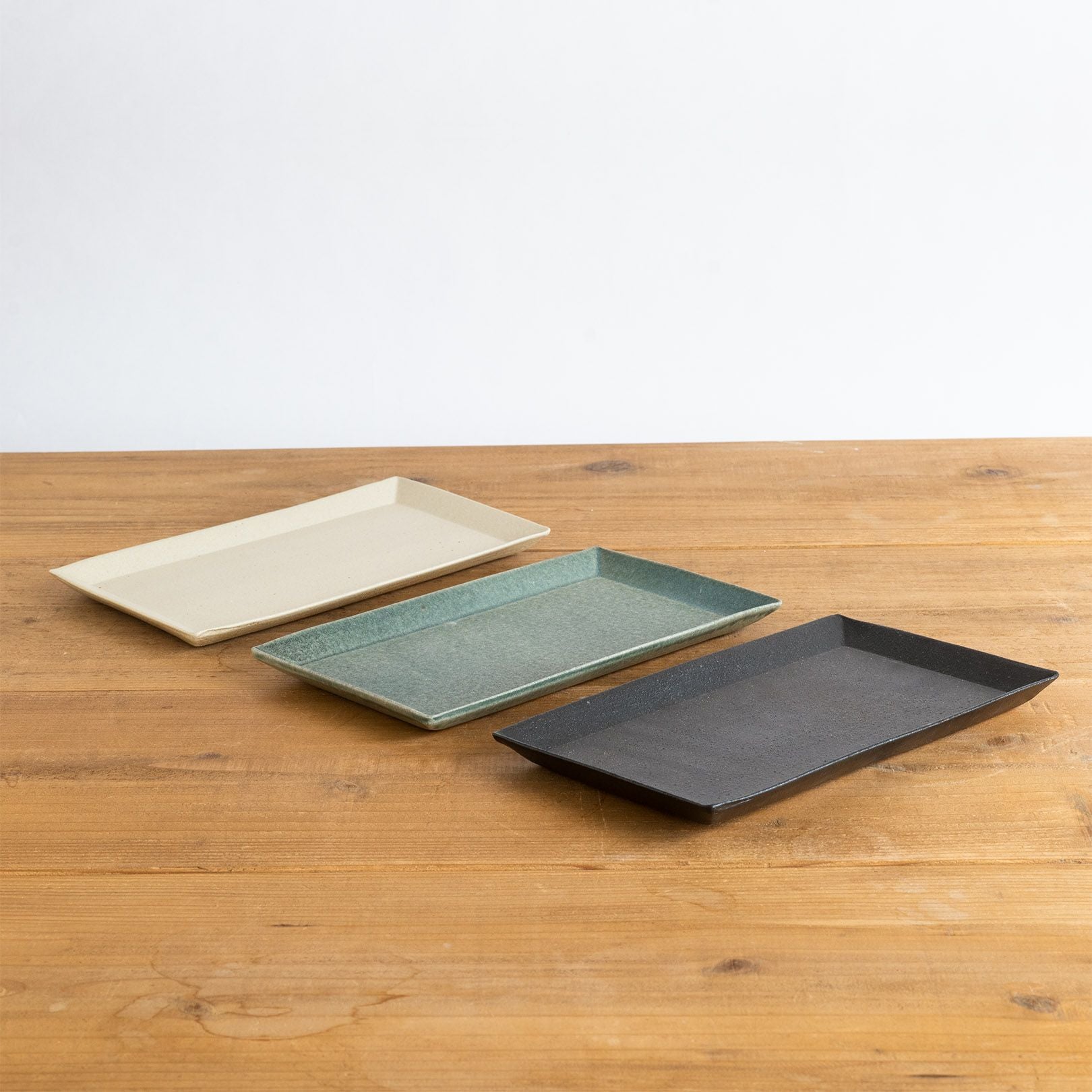 長皿（生成り） | 明山 オンラインショップ