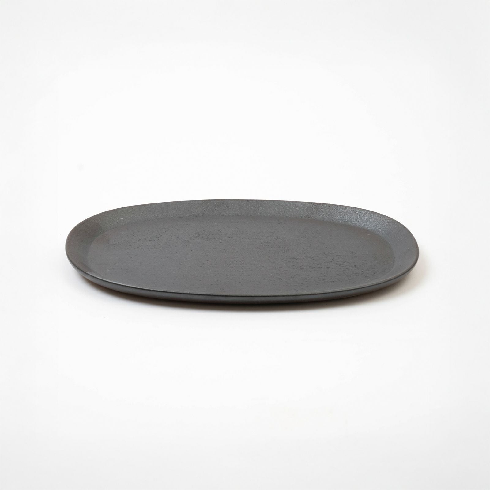 オーバル皿（とび茶） | 明山 オンラインショップ