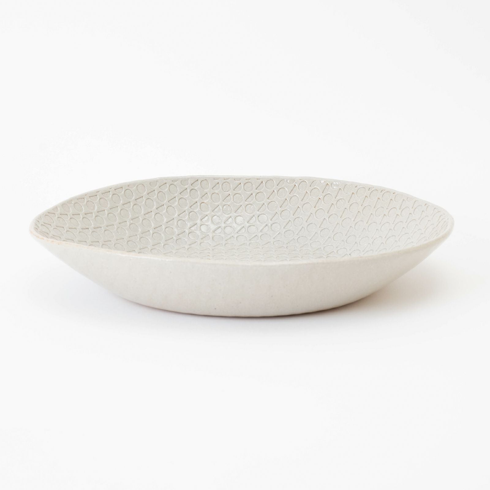 深皿 大（月白 ) | 明山 オンラインショップ