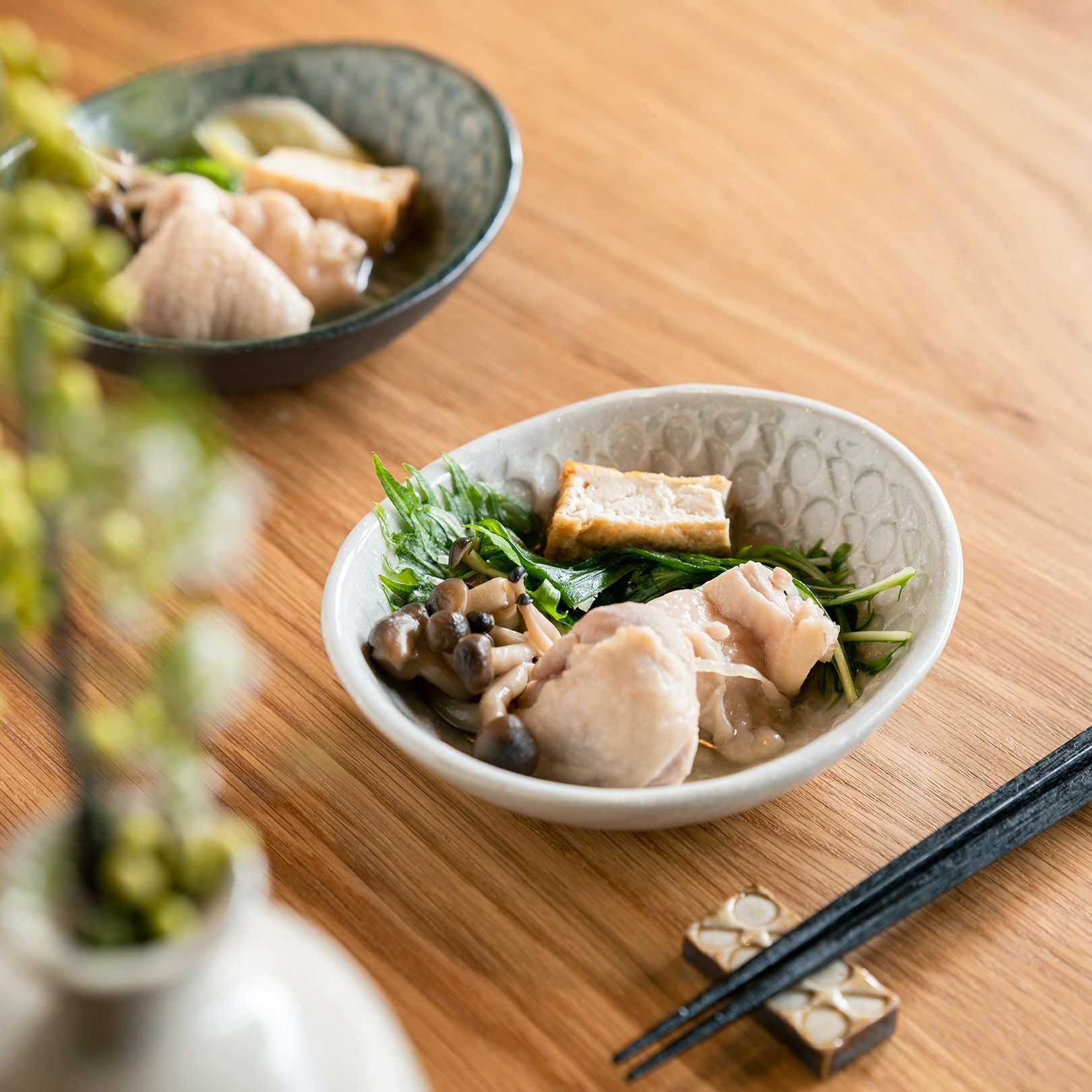 深皿 豆（月白) | 明山 オンラインショップ