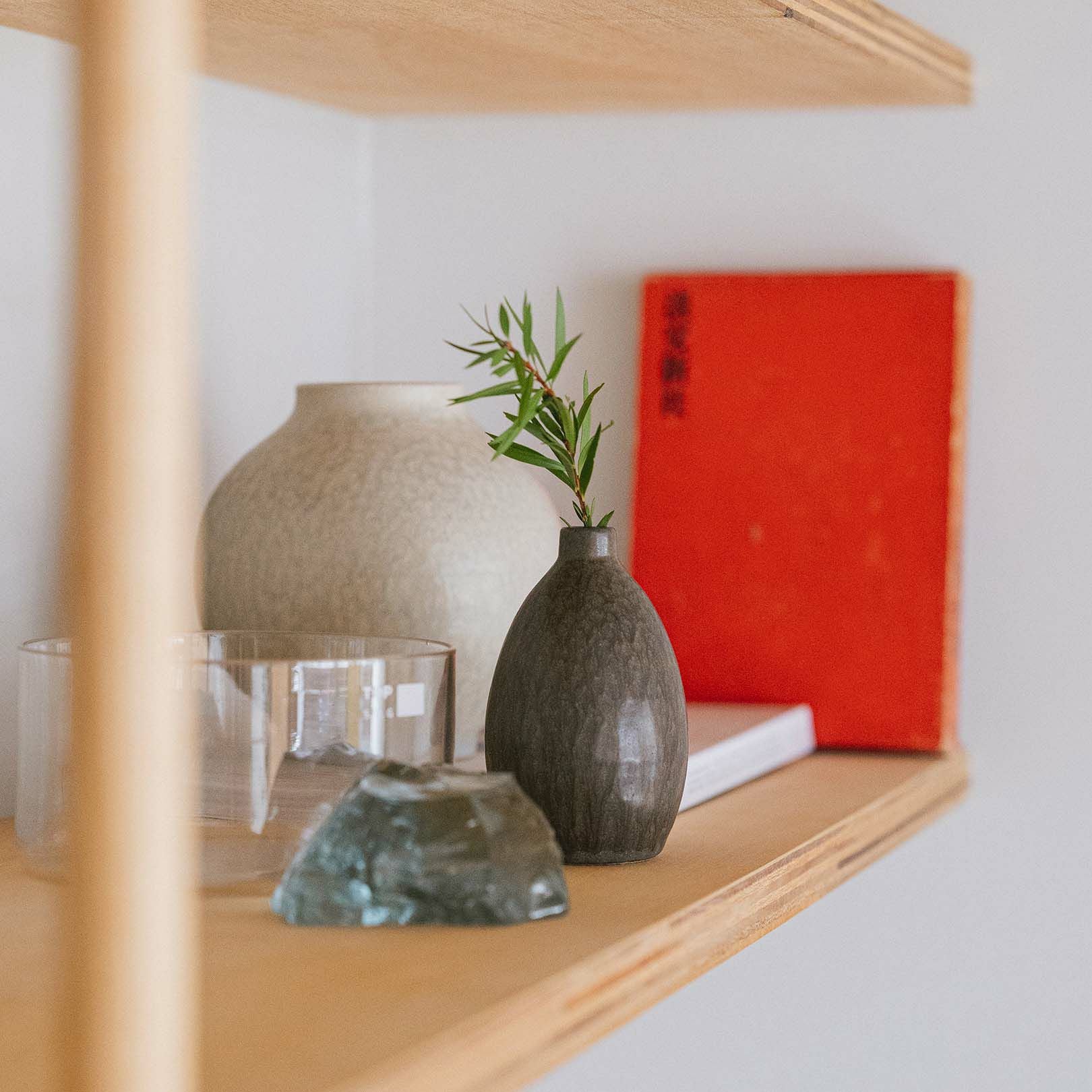 TONE VASE（SS） ダークグレー | 明山 オンラインショップ