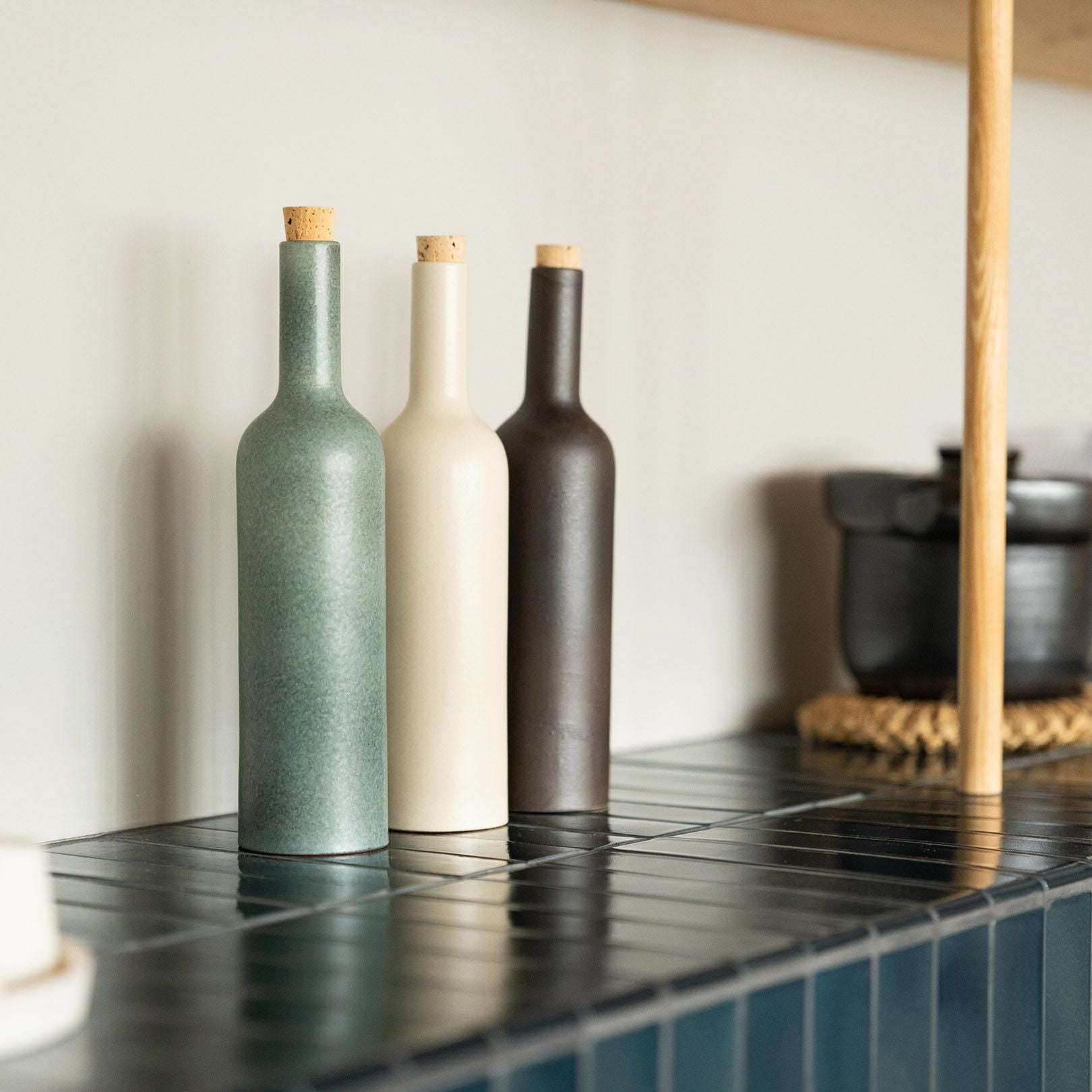 ボトル 720ml（淡青磁） | 明山 オンラインショップ
