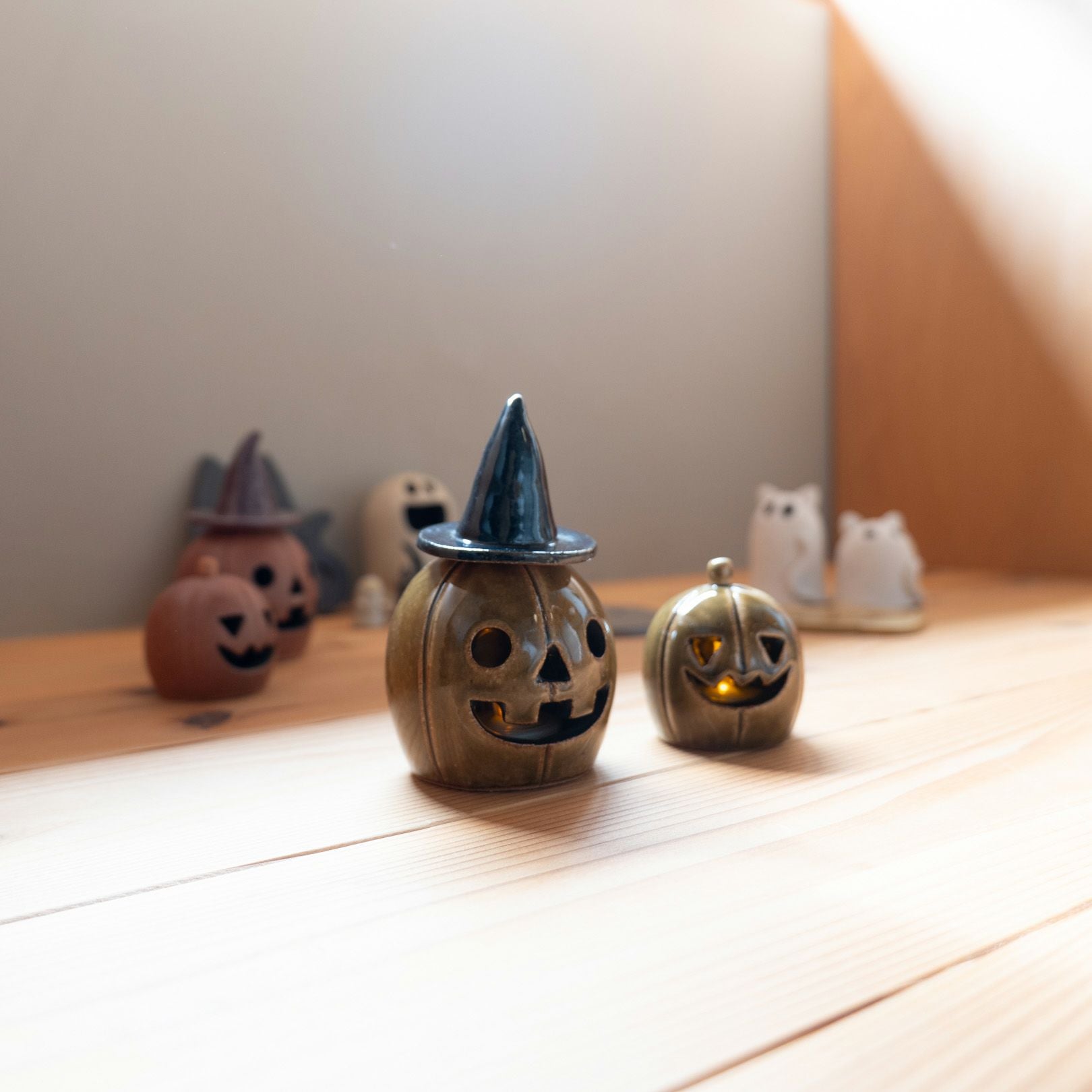 おばけカボチャ（緑）S | 明山 オンラインショップ