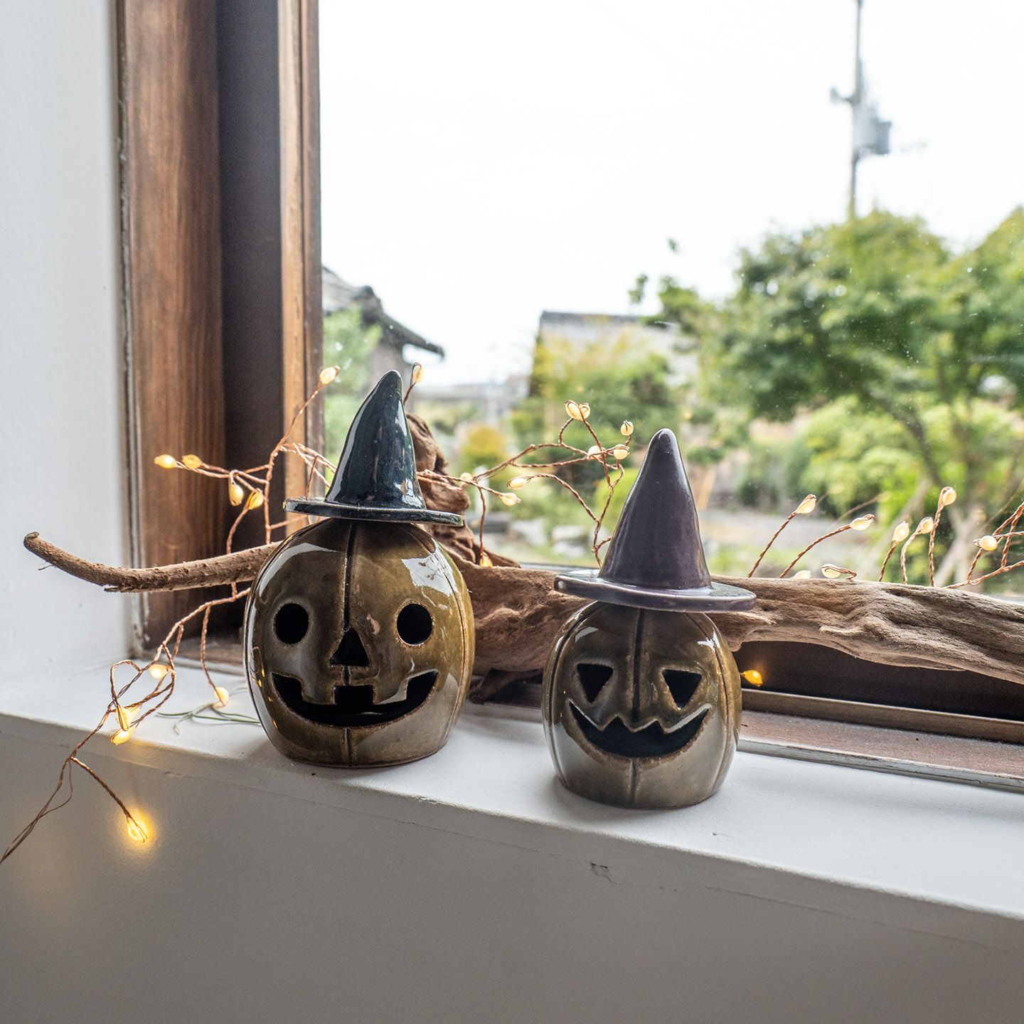 おばけカボチャ（緑）S | 明山 オンラインショップ