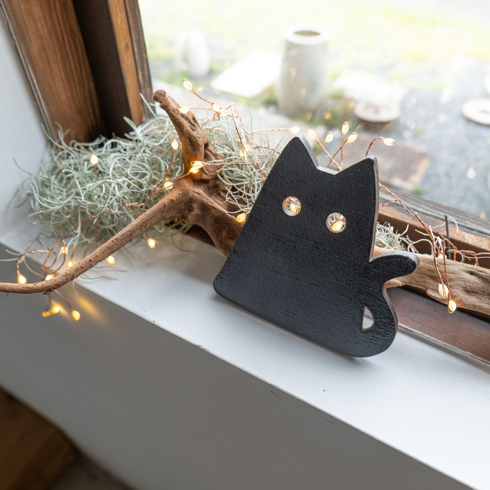 プレート おばけ猫 | 明山 オンラインショップ