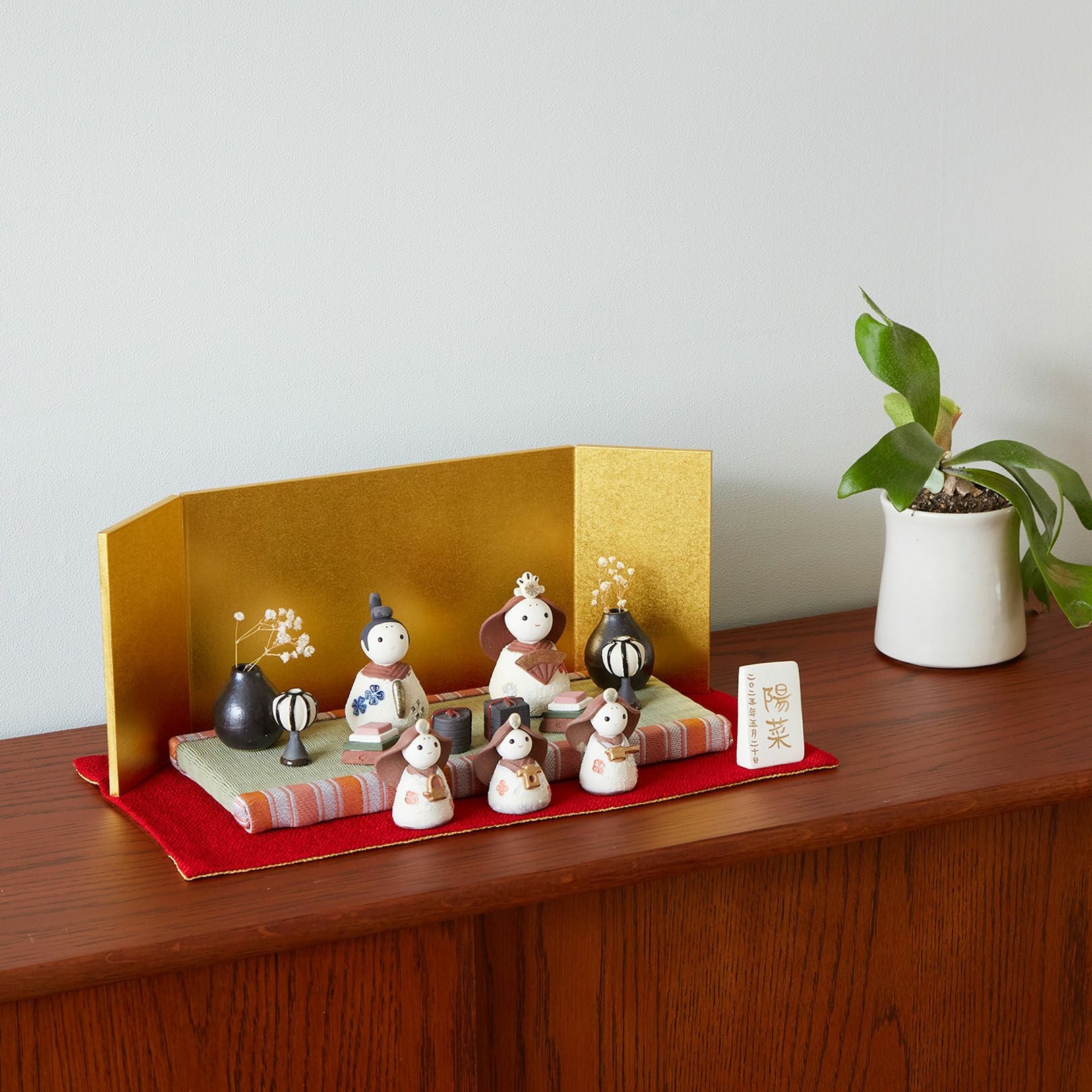 なずな-NAZUNA-親王飾りセット | 明山 オンラインショップ