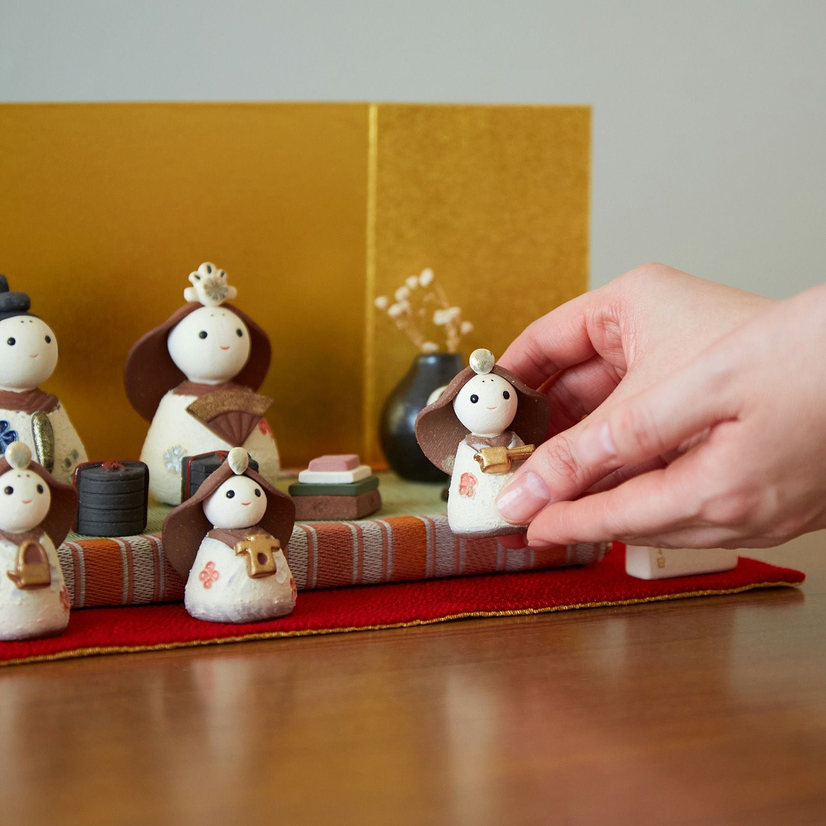 三人官女 - おぼこ顔・小（さくら・すみれ・なずな）【2026年2月26日